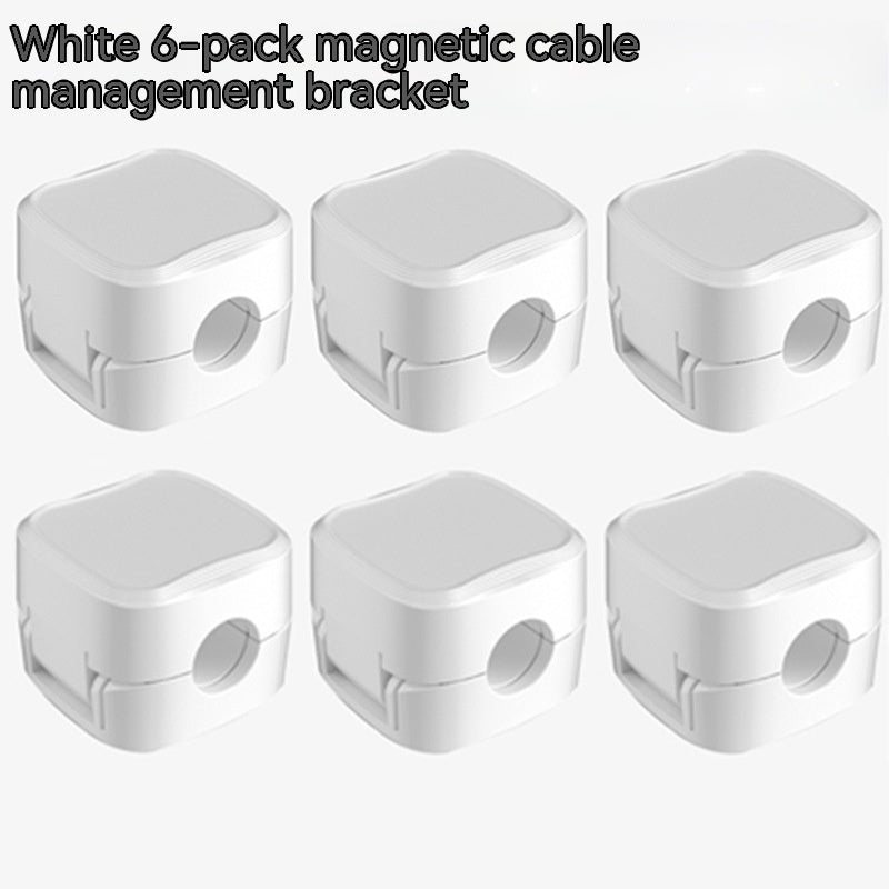 Magnetic Cable Organizer (6-Pack) – Keep Your Cables Neat & Accessible