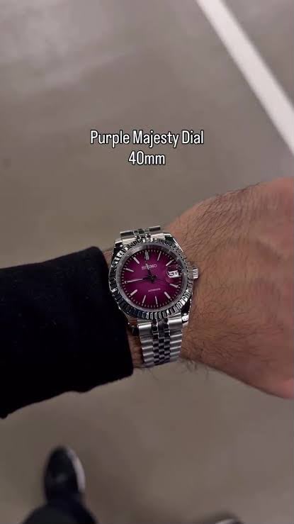 SEIKO PURPLE MAJESTY WATCH