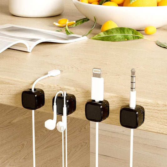 Magnetic Cable Organizer (6-Pack) – Keep Your Cables Neat & Accessible